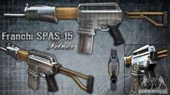 [Point Blank] Spas-15 para GTA San Andreas