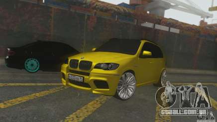 BMW X5M Gold Smotra v2.0 para GTA San Andreas