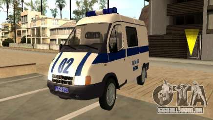 GAZ 2217 Sobol polícia para GTA San Andreas