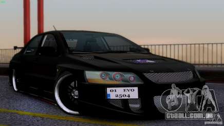 Mitsubishi Lancer Evolution 8 Drift para GTA San Andreas