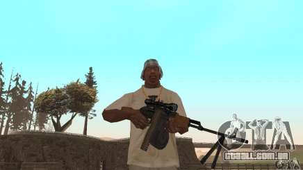 A metralhadora portátil Kalashnikov para GTA San Andreas