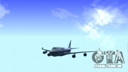 Boeing 747-400 Malaysia Airlines para GTA San Andreas