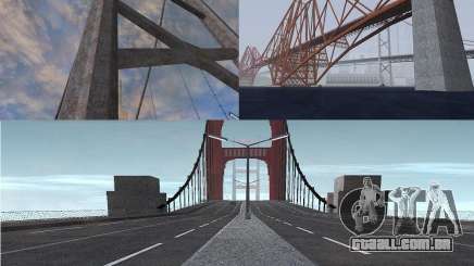 Novas texturas de três pontes em SF para GTA San Andreas