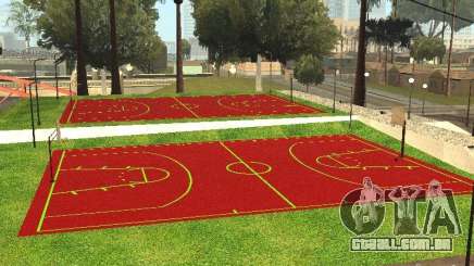 Quadra de basquete para GTA San Andreas