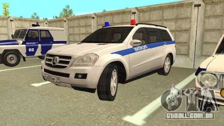 Mercedes Benz GL500 polícia para GTA San Andreas