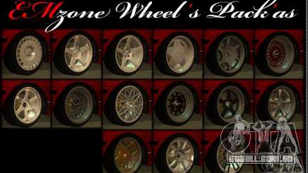 Wheels Pack by EMZone para GTA San Andreas