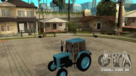 Tractor Belarus 80,1 e reboque para GTA San Andreas