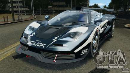 McLaren F1 ELITE Police [ELS] para GTA 4