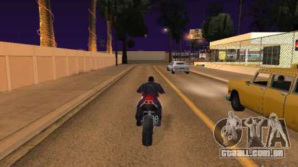 Salto de moto no meu carro para GTA San Andreas