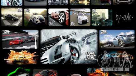 Telas de carregamento novo-carro legal para GTA San Andreas