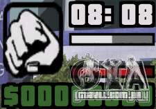 Pulsador vidas e armadura para GTA San Andreas