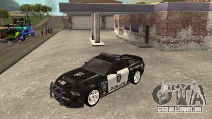 Ford Shelby GT500 2010 Police para GTA San Andreas
