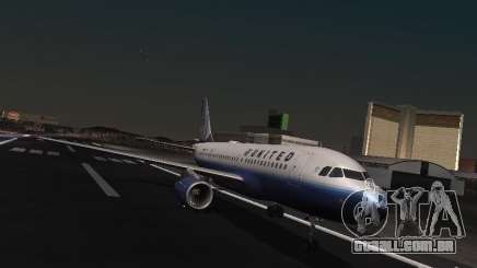 Airbus A319 United Airlines para GTA San Andreas