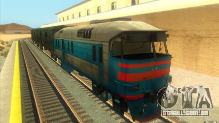 Um trem do jogo Half-Life 2 para GTA San Andreas
