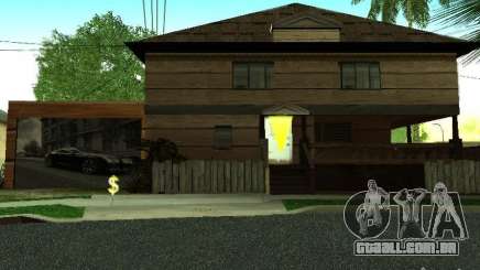 CJ em casa nova para GTA San Andreas