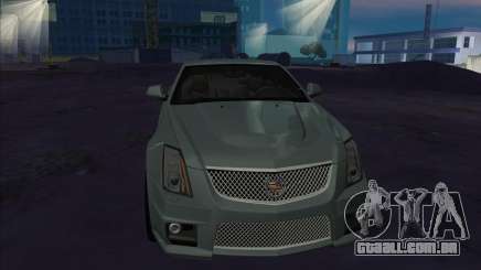 Cadillac CTS-V prata para GTA San Andreas