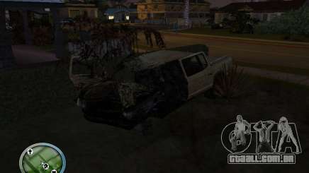 Carros quebrados na Grove Street para GTA San Andreas