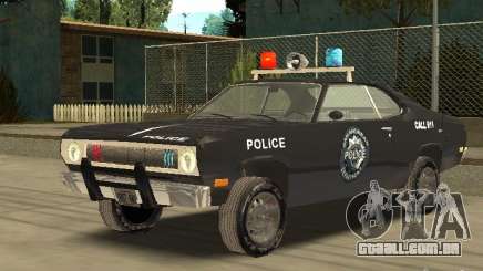 Plymout Duster 340 POLICE v2 para GTA San Andreas