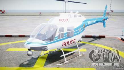 Bell 206 B - Chicago Police Helicopter para GTA 4