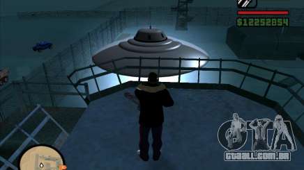 Misteriosos OVNIs na área 51 para GTA San Andreas