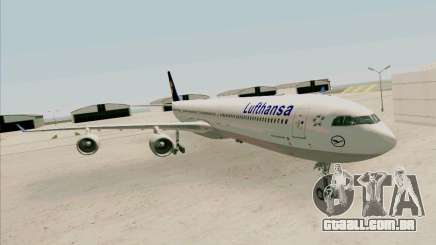 Airbus A-340-600 Lufthansa para GTA San Andreas