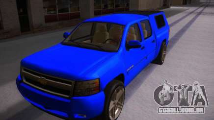 Chevrolet Silverado синий para GTA San Andreas