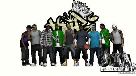 Skins Pack By AnRi para GTA San Andreas