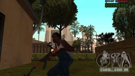 AK-47 com baioneta para GTA San Andreas