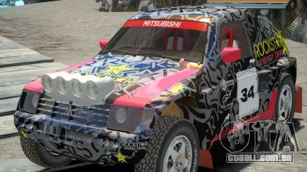Mitsubishi Pajero Proto Dakar EK86 vinil 1 para GTA 4