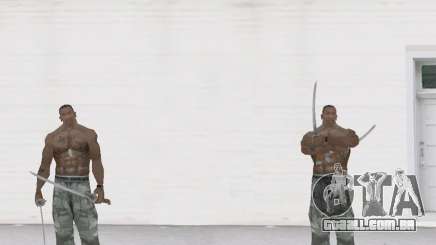 Duas katanas para GTA San Andreas