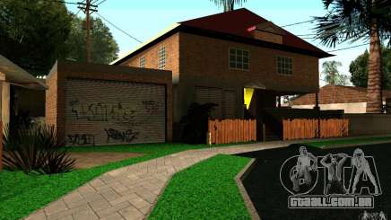 Nova casa na Grove Street CJ para GTA San Andreas