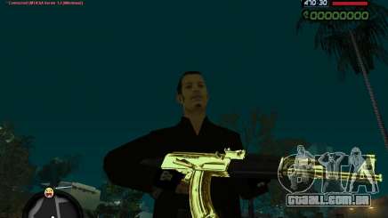 AK-47 Gold para GTA San Andreas