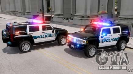 Hummer H3X 2007 LC Police Edition ELS para GTA 4