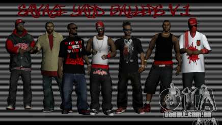 Peles gang Bloodz para GTA San Andreas