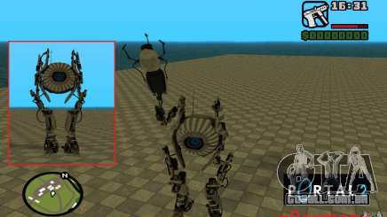 Robô de Portal 2 # 1 para GTA San Andreas
