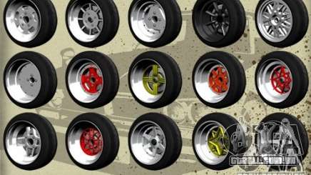 Old School Rims Pack para GTA San Andreas