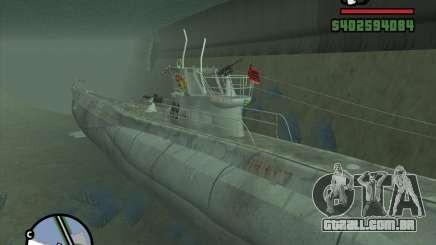 U99 German Submarine para GTA San Andreas