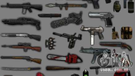 New Weapon Pack para GTA San Andreas