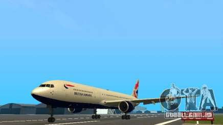 Boeing 767-300 British Airways para GTA San Andreas