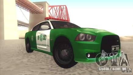 Dodge Charger SRT8 Carabineros para GTA San Andreas