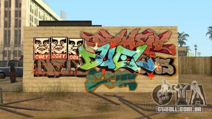 Cidade de los Santos graffiti lendas v1 para GTA San Andreas