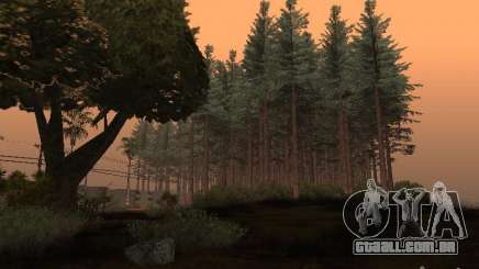 Floresta em Las Venturas para GTA San Andreas