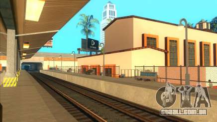 As plataformas elevadas em estações ferroviárias para GTA San Andreas