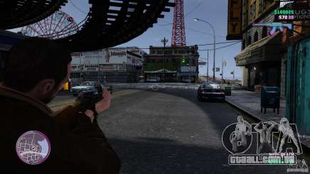 VC estilo Radar/HUD (pele 3) para GTA 4