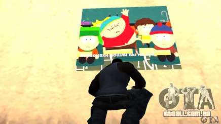 South Park Grafitti Mod para GTA San Andreas