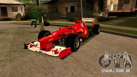 Ferrari Scuderia F2012 para GTA San Andreas