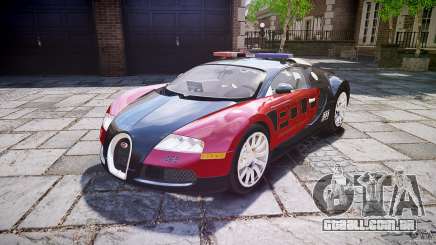 Bugatti Veyron 16.4 Police [EPM/ELS] para GTA 4