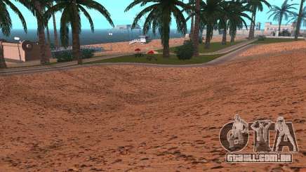 Praia de HQ v 1.0 para GTA San Andreas