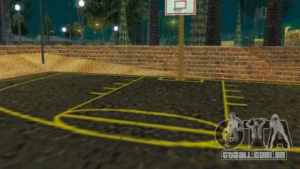 New basketball court para GTA San Andreas