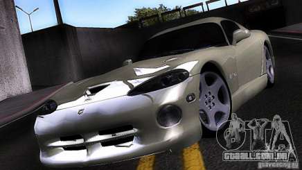 Dodge Viper branco para GTA San Andreas